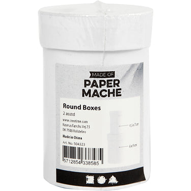 Http: www.cchobby.nl ronde-dozen-h-7-9-cm-afm-4-5-6-cm-wit-2-stuk-1-set