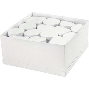 Http: www.cchobby.nl dozen-in-displaybox-afm-10x5-12x5-cm-wit-27-stuk-1-doos