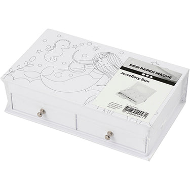 Creativ company http: www.cchobby.nl sieradendoos-afm-18x10-5x5-cm-wit-1-stuk