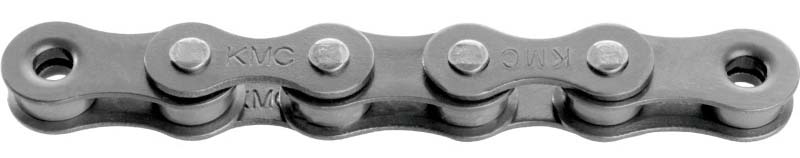 Load image into Gallery viewer, KMC Z 1 EPT 128 - 1 2x1 8 - 8.6mm - 128 schakels - Donker Zilver
