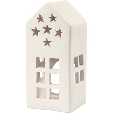 Http: www.cchobby.nl waxinelichthouder-huis-h-16-cm-afm-7x7-cm-wit-8-stuk-1-doos