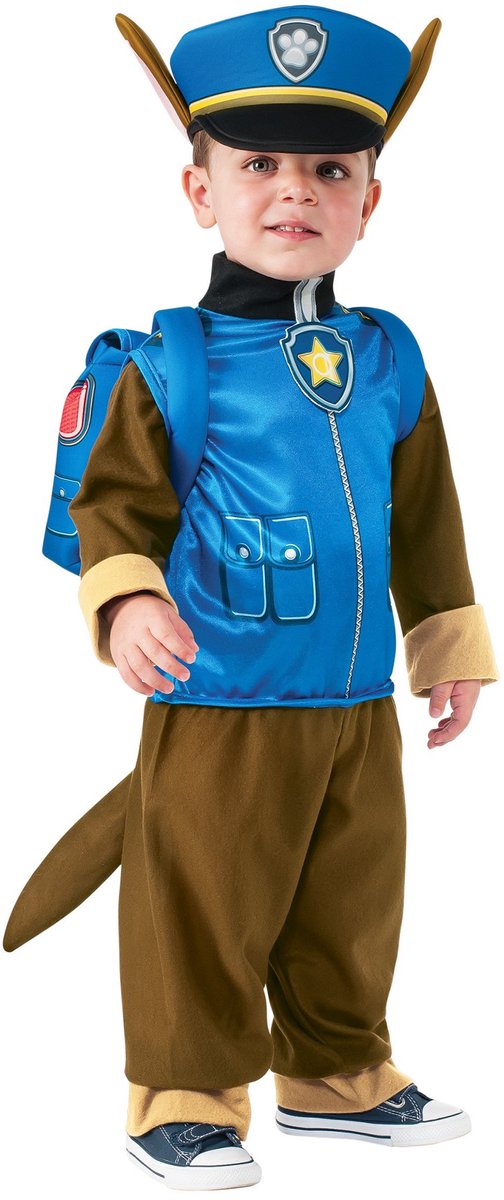 Rubies paw patrol luxe verkleedpakje chase 2-3 jaar