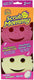 Scrub daddy scrub mommy schoonmaakspons – roze – 2 stuks