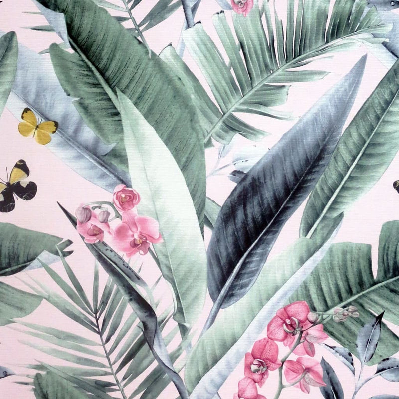 Load image into Gallery viewer, DUTCH WALLCOVERINGS DUTCH WALLCOVERINGS Behang Lush Tropical roze en blauw
