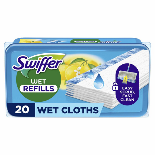 Swiffer 1074686 - wet refills citrus x20 | 2 stuks
