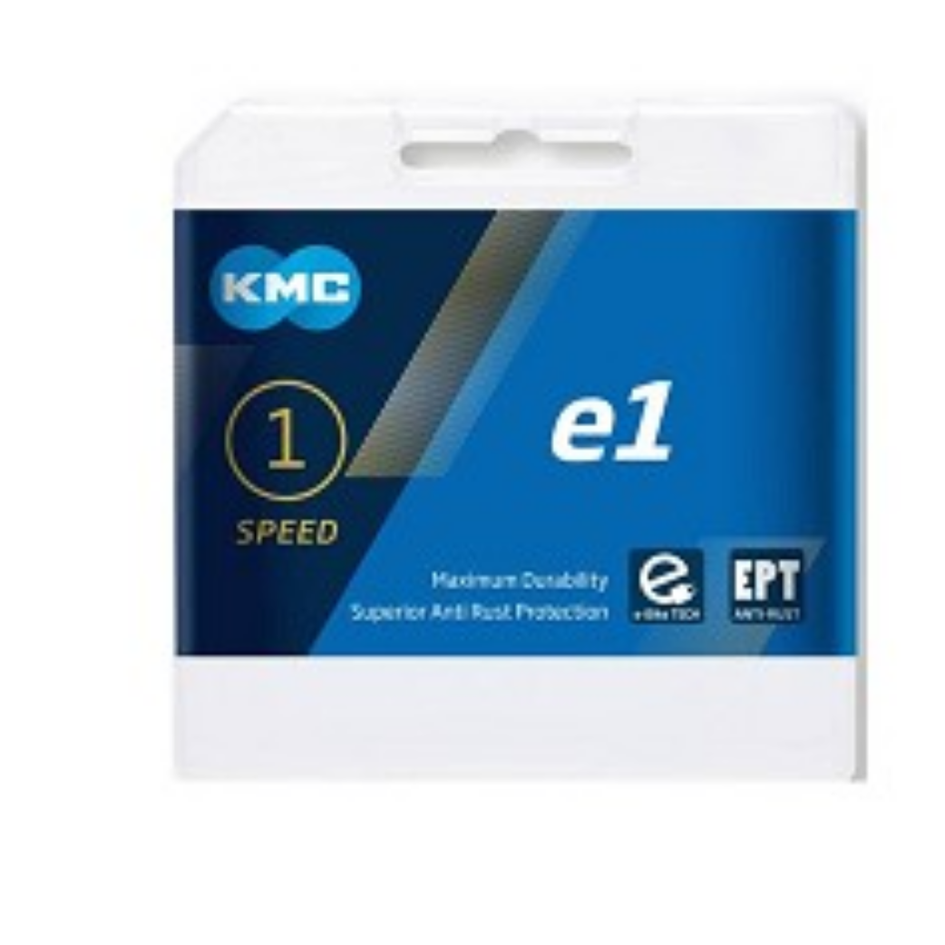 KMC ketting E1 EPT smal 1 2x3 32, 6.7mm, anti roest, 130 L single speed