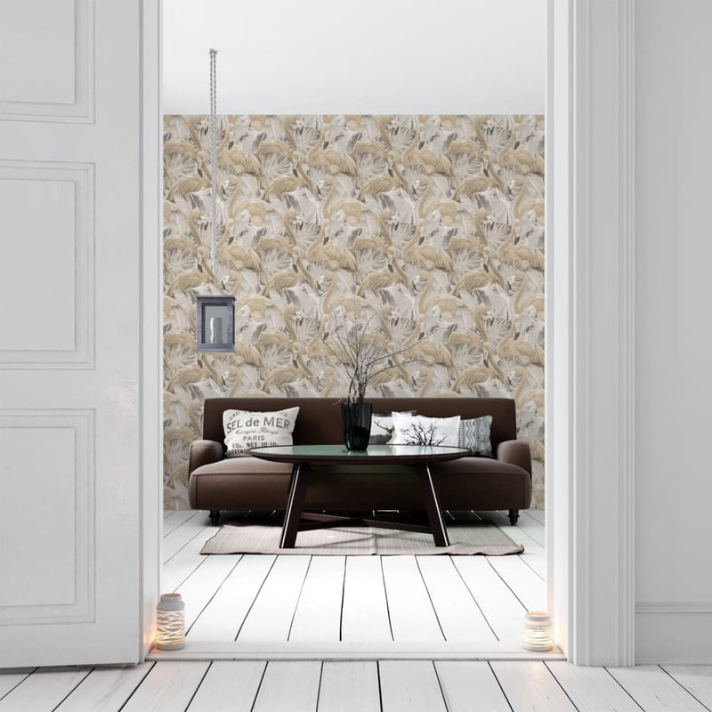 Load image into Gallery viewer, Noordwand Noordwand Behang and Monstera beige
