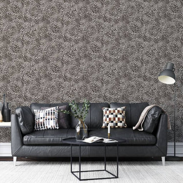 Noordwand behang leopard print zwart