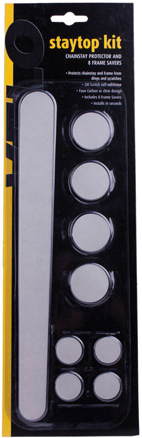 Stickerset voor de bescherming van het frame vork RMS 9-delig - transparant