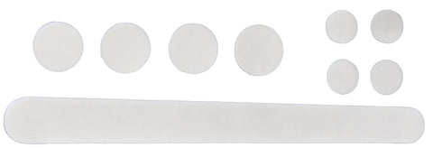 Stickerset voor de bescherming van het frame vork RMS 9-delig - transparant