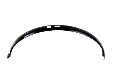 Gazelle achterspatbord b50g r381 met kabelgeleider - glanzend zwart