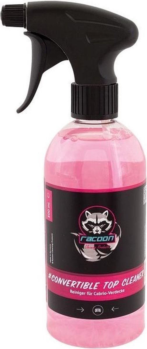 Racoon reiniger cabrioletkappen convertible top cleaner 500 ml