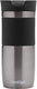 Contigo byron snapseal thermosbeker - gunmetal - roestvrijstalen isoleerbeker, koffiebeker-to-go, lekvrij, houdt tot 7 uur warm, vaatwasserbestendig bpa-vrij deksel, 470 ml