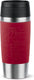 Tefal travel mug classic - thermosfles - 0.36l - rood - compact - lekvrij - geschikt voor koffie