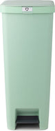 Brabantia stepup prullenbak - pedaalemmer - 40 liter - jade green