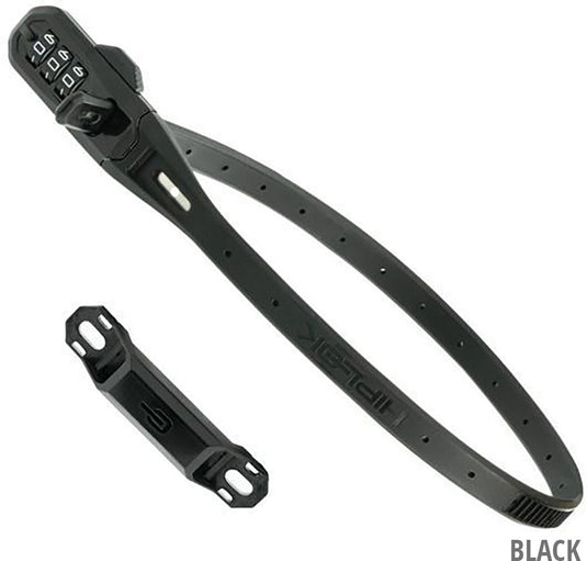 Hiplok z lok combo cable tie lock with steel core and combination lock
