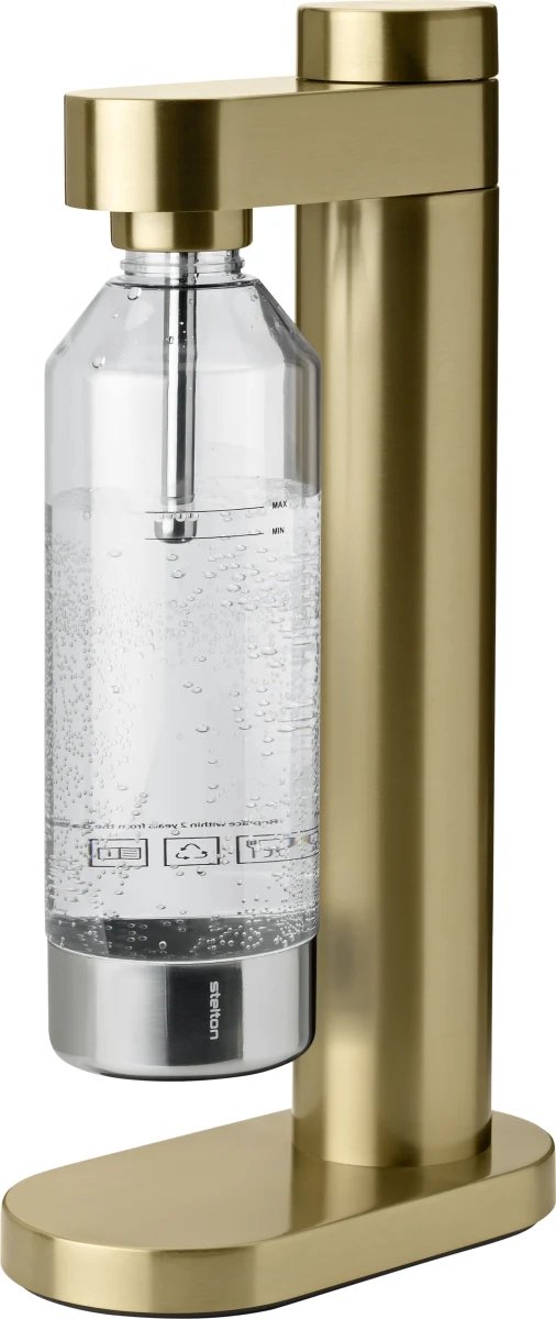 Stelton brus - sodawatermaker - bruiswater - carbonator - koper