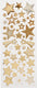 Creativ company stickers goud sterren, 1 vel