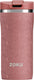 Zoku thermosbeker, 355 ml, rvs polypropyleen, bpa vrij, roze met print -