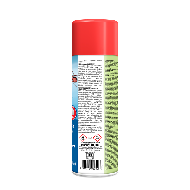 Afbeelding laden in galerijviewer, Pro-tect 1076860 - kruipende insecten spray 400mlprotect home | 2 stuks
