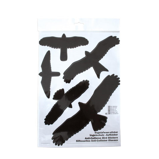 Bsi vogel afweerstickers 5 stuks 14-27cm