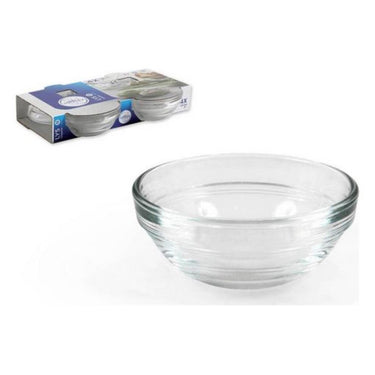 Duralex schaal lys stapelbaar rond hardglas 70ml 7,5cm 4 stuks