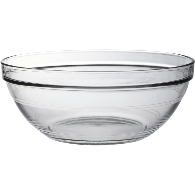 ギャラリービューアに画像をロードする, Duralex schaal lys stapelbaar rond hardglas 3450ml 26cm losse schaal
