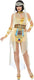 Leg avenue - egyptische oudheid kostuum voor vrouwen - m