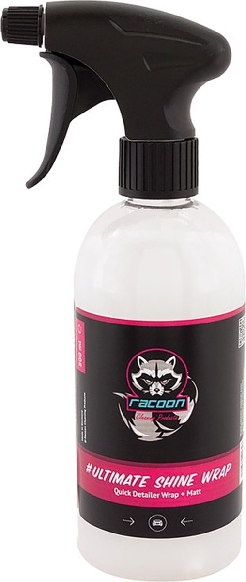 Racoon multireiniger quick detailer wrap + matt 500 ml