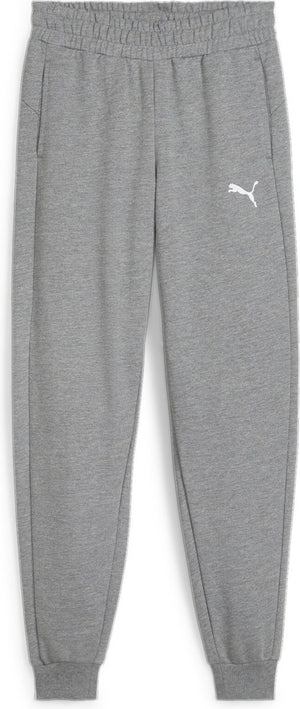 Puma teamgoal casuals pants jr jongens sportbroek - medium gray heather- white