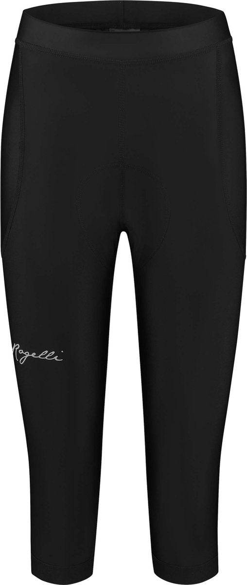Rogelli core driekwart fietsbroek dames - zwart - s