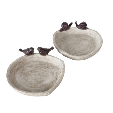 Boltze home vogeldrinkbad lubin ã˜21xh6cm 2 assorti