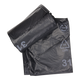 1054872 - afvalzak 60l, zwart ldpe 20 st per rol | 15 stuks