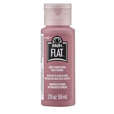 Folkart • flat ultra matte acrylic paint cinder rose 59ml