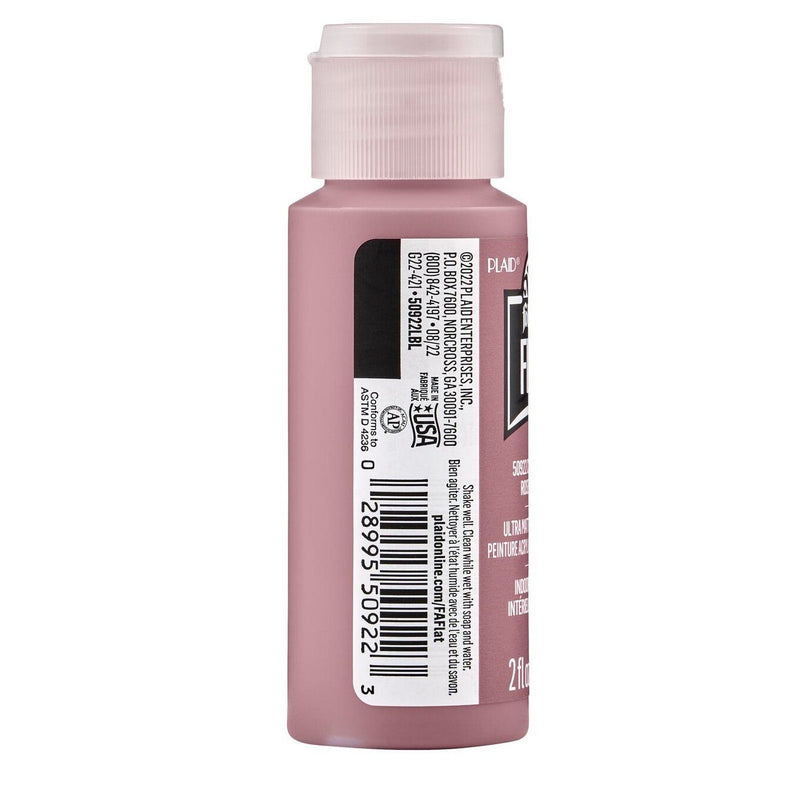 Load image into Gallery viewer, Folkart • flat ultra matte acrylic paint cinder rose 59ml

