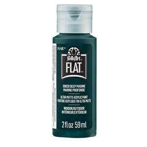 Folkart • flat ultra matte acrylic paint deep marine 59ml