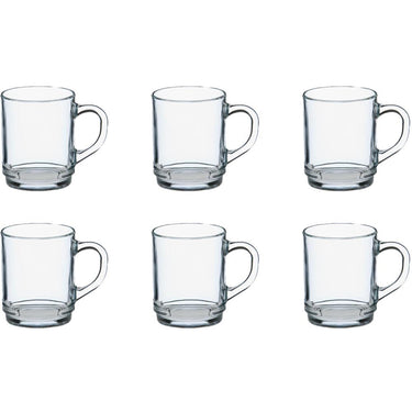 Duralex theeglas versailles hardglas 250ml 6 stuks ã˜7x8,9cm