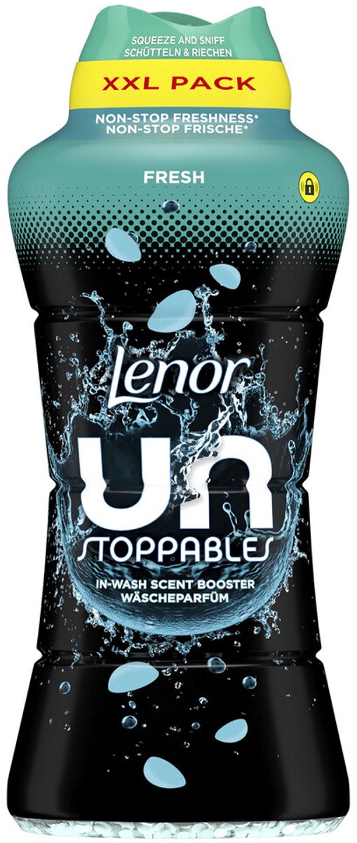 Lenor unstoppables geurbooster fris - 735 gram - wasparfum - xxl verpakking