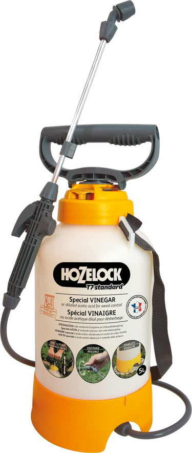 Hozelock t7 vinegar drukspuit - voor gebruik met azijn