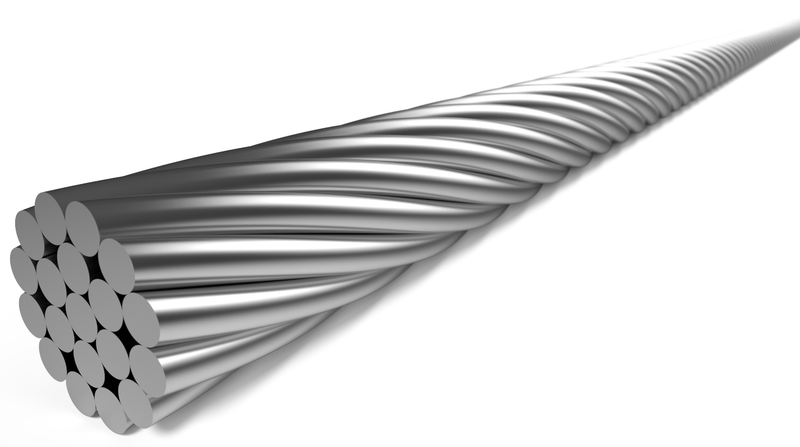 Load image into Gallery viewer, Elvedes schakel binnenkabel rvs 3m nippel 4x4 doos (50)
