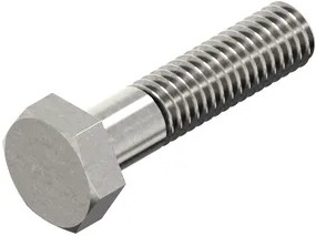 Zeskantbout m10x65 d931 rvs a2 | 50 stuks