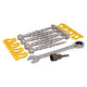 Alu-camp complete set schroefharingen 15cm (set van 8) - inclusief adapterstuk en moersleutel