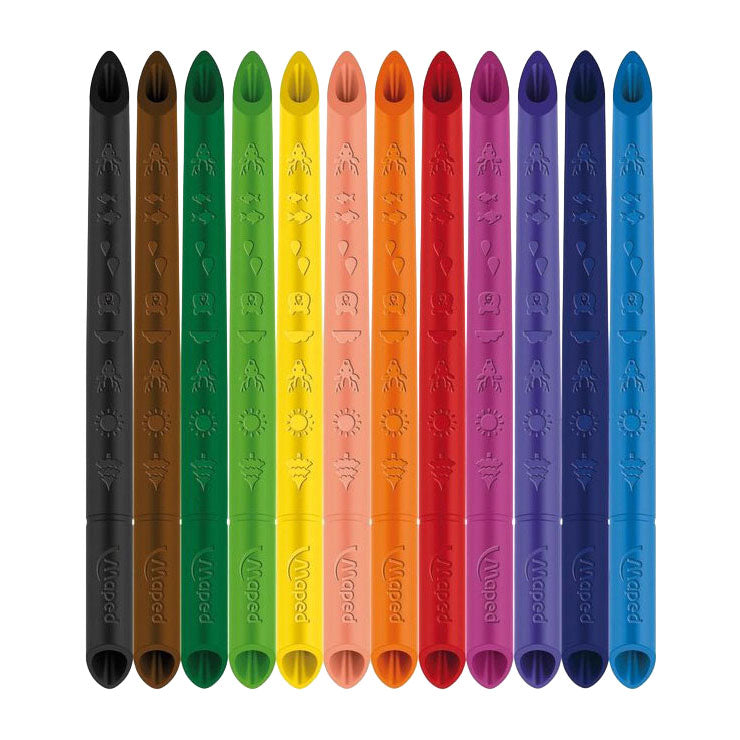 Load image into Gallery viewer, Quantore kleurpotlood maped color peps infinity set 12 kleuren
