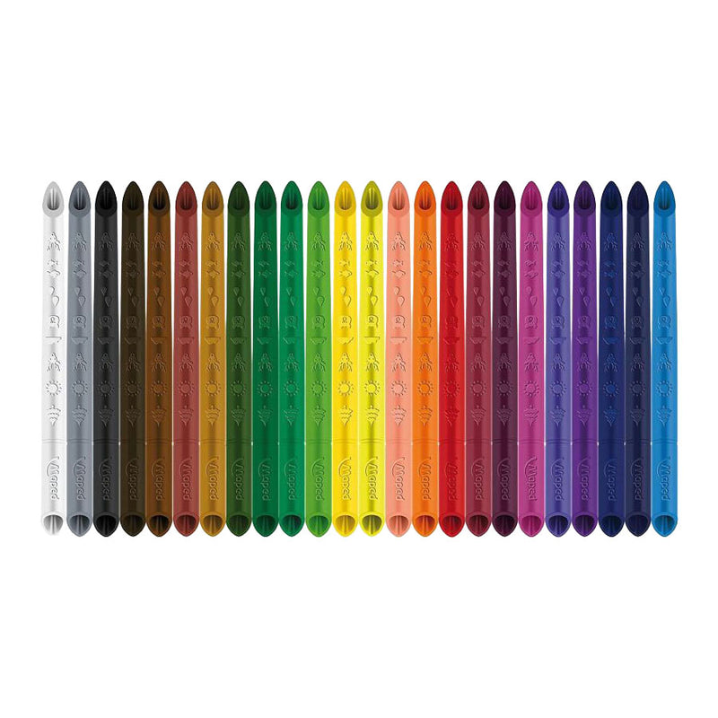 Load image into Gallery viewer, Quantore kleurpotlood maped color peps infinity set 24 kleuren

