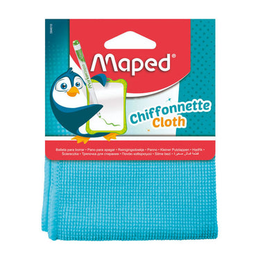 Quantore wisdoek maped microvezel 20x20cm blauw