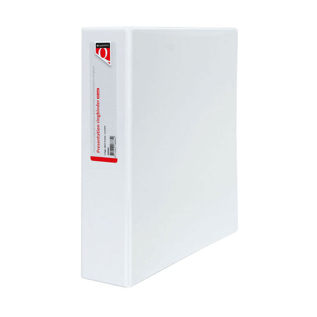 Cargue la imagen en el visor de la galería, Quantore presentatieringband a4 maxi 4-rings d-mech 50mm wit
