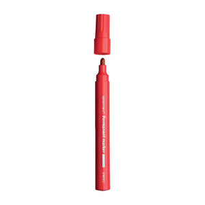 Quantore permanent marker rond 1-1.5mm rood