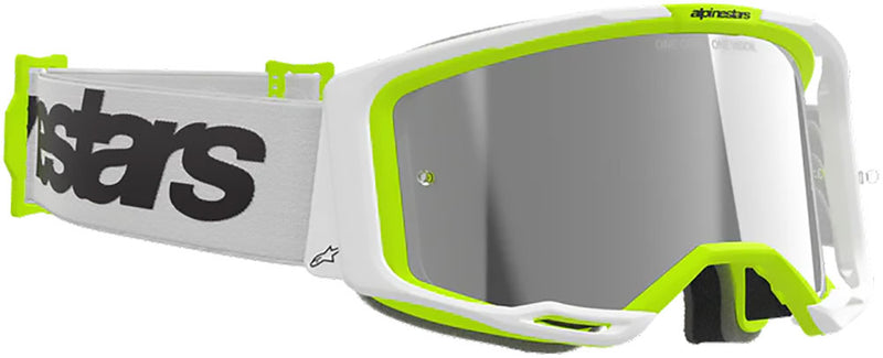 Load image into Gallery viewer, Alpinestars vision 8 wordmark (mirror silver) - mtb goggle
