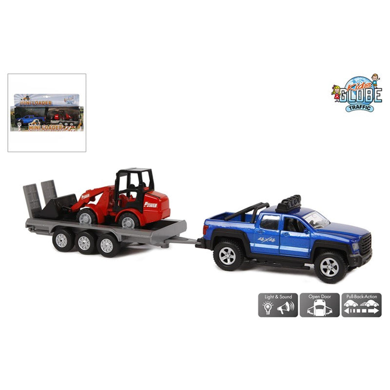 Load image into Gallery viewer, Kids globe terreinwagen met shovel 30cm
