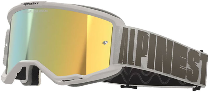 Load image into Gallery viewer, Alpinestars vision 5 hollow (mirror gold) - mtb goggle
